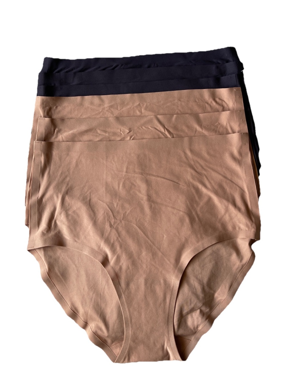 (6) Chantelle Soft Stretch Plus High Waist Brief Panties Set in Plus Size
